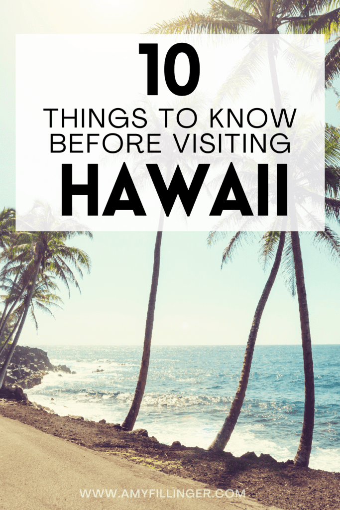 things to know before going to Hawaii