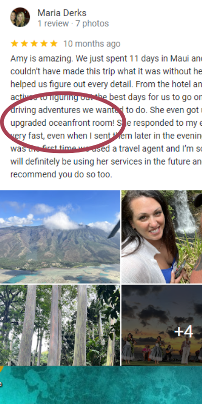 reasons to work with a travel agent