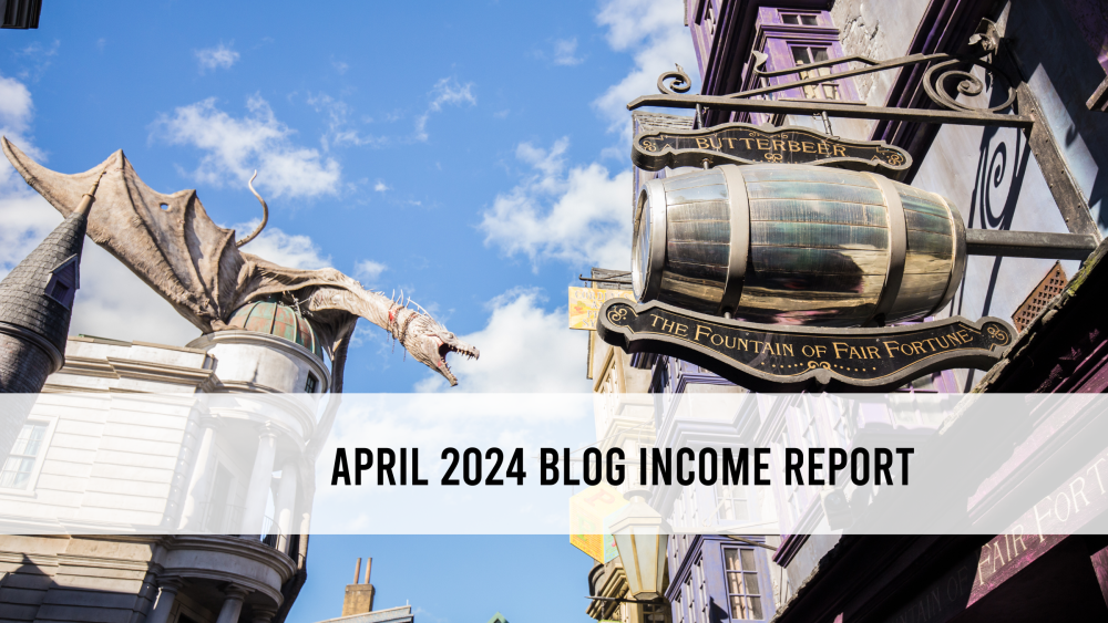 Travel Blog Income Report April 2024