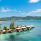 Which Sandals Resorts have overwater bungalows?