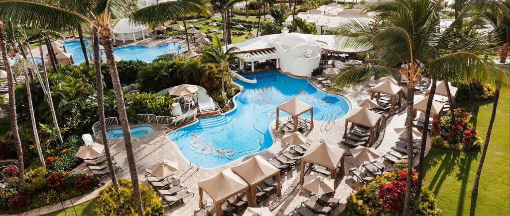 Pools in Maui with swim-up bars?