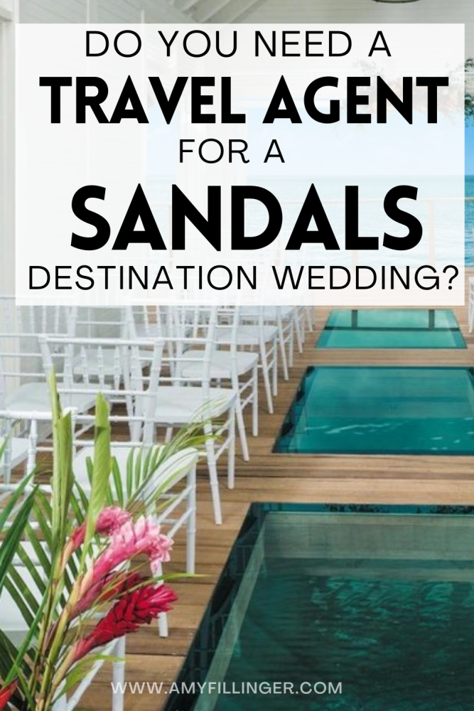 travel agent for a Sandals Destination Wedding