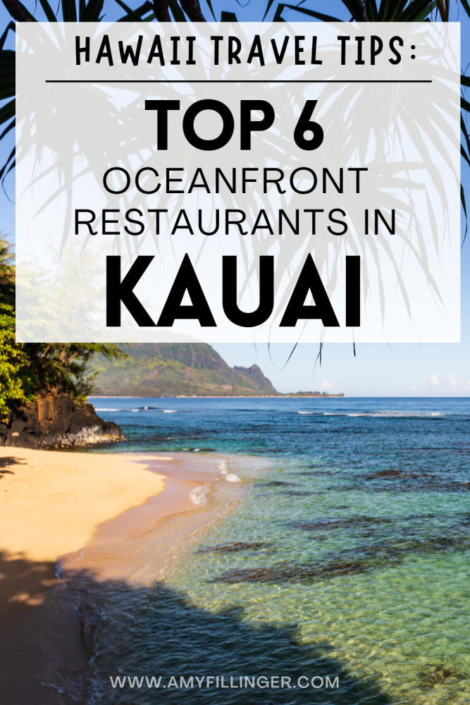 beachfront restaurants in Kauai