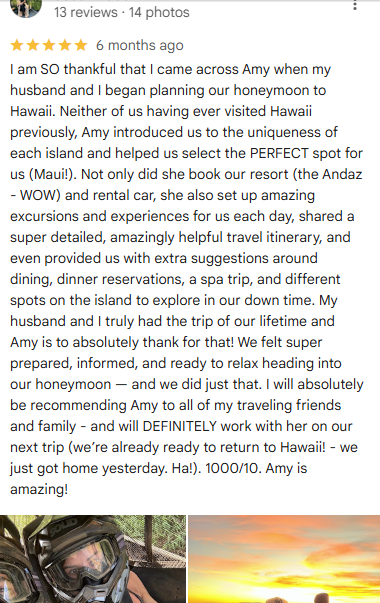 Hawaii travel agent in Florida