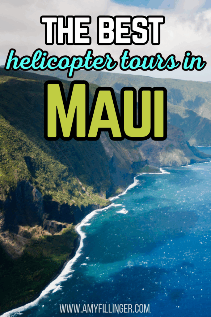 best helicopter tours in Maui