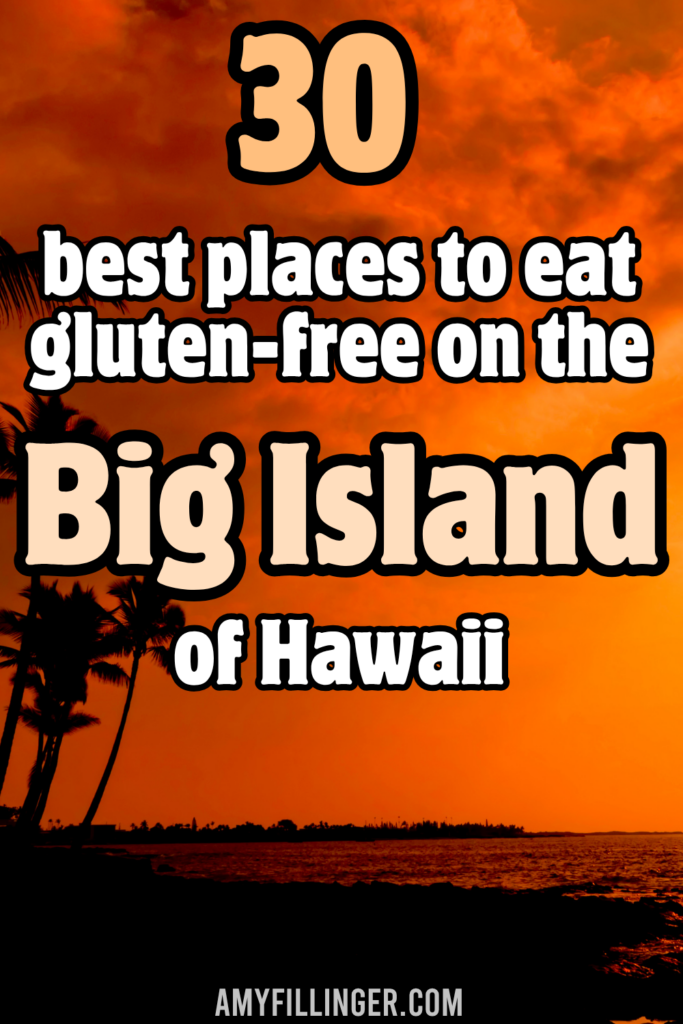 best gluten-free restaurants on the Big Island