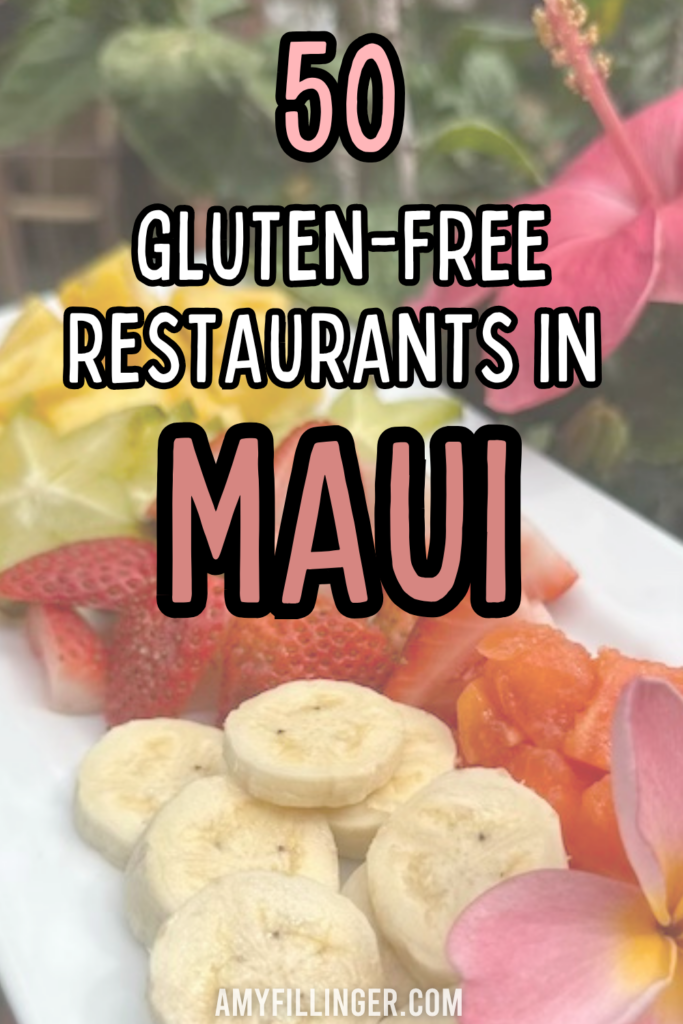 gluten-free restaurants in Maui