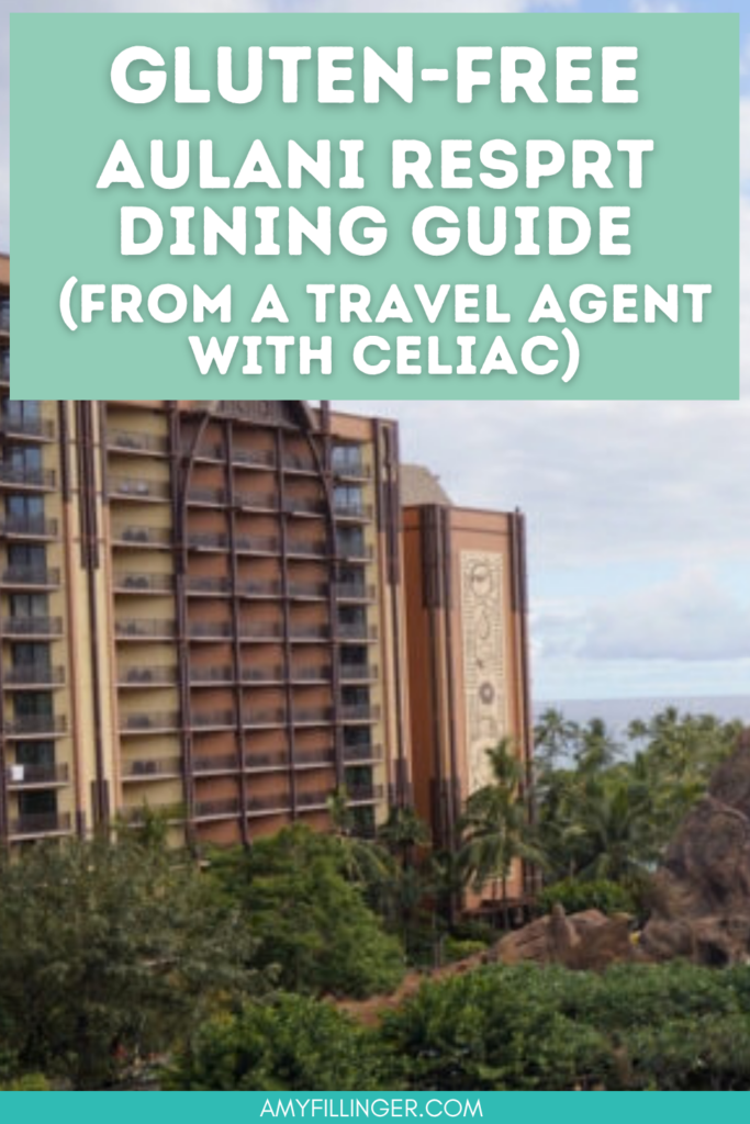 gluten-free at Aulani