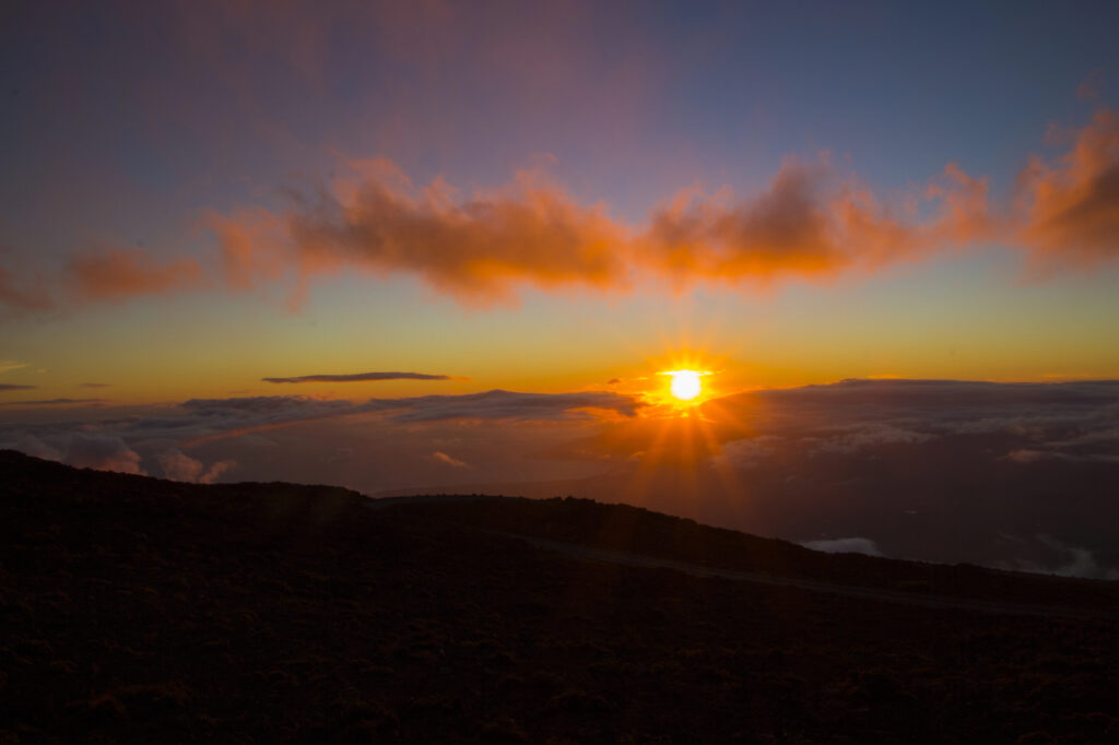 Haleakala sunrise vs. sunset